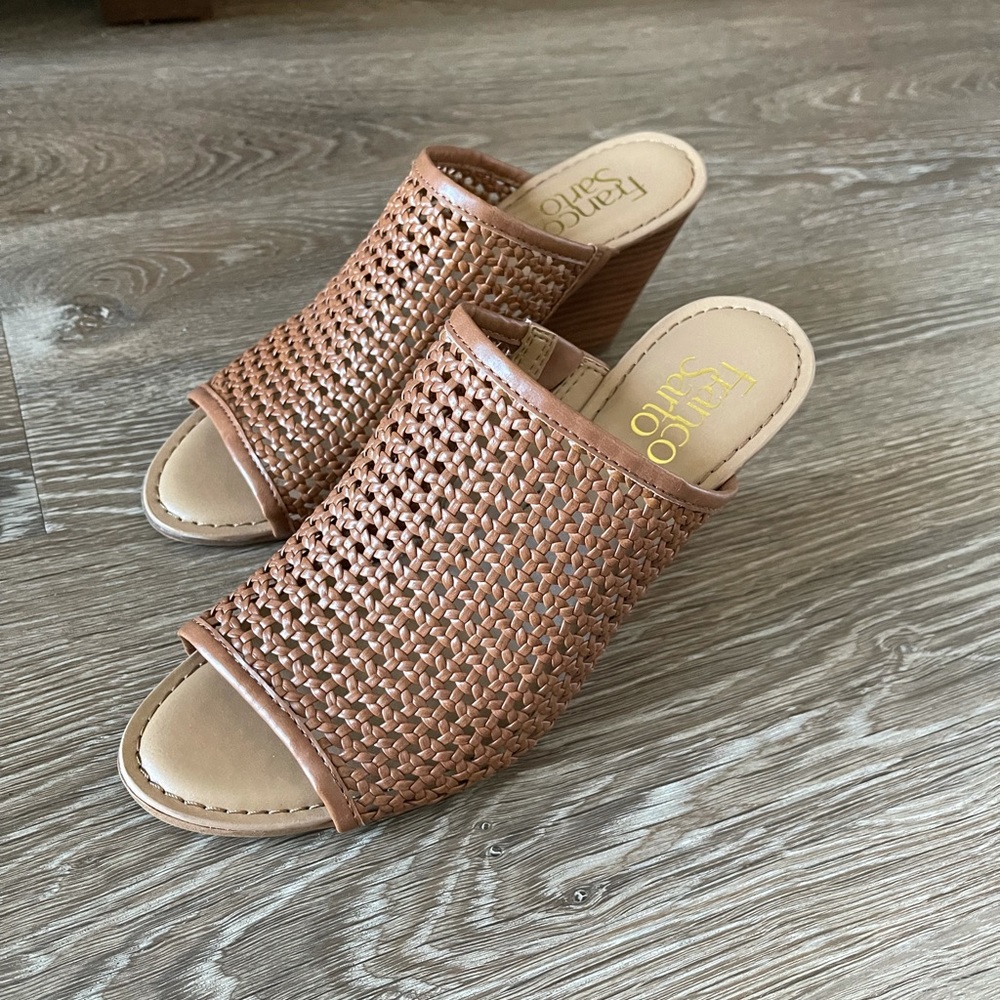 weave wedge sandals